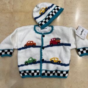 ART WALK BOYS SWEATER SET 18 MONTHS